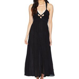 Mara Hoffman Swim Annika Halter Cover Up Maxi